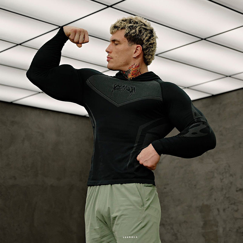 youngla warrios compression hoodie