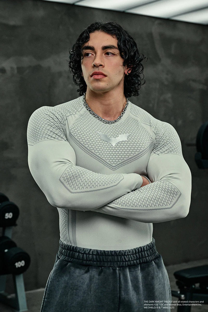 youngla batman compression long sleeve