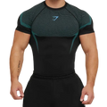 onyx gymshark Compression Shirt