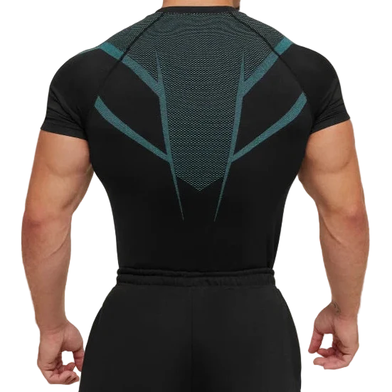 onyx gymshark Compression Shirt
